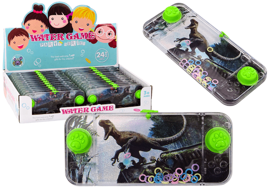 shumee Vodna arkadna igra Dinosaur Velociraptor Console Pad Green