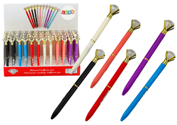 slomart Kemični svinčnik z diamantom, moder vložek 0.7mm, Mix