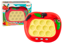 shumee Konzola za arkadne igre Pop-It Senzorična podloga Red Apple
