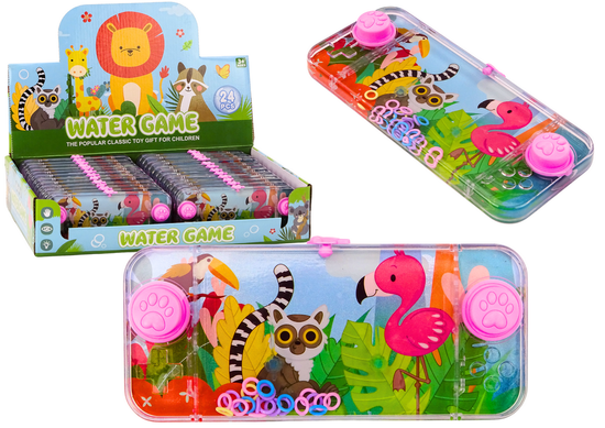 shumee Vodna igra Arcade Console Pink Flamingo Lemur Pad Circles