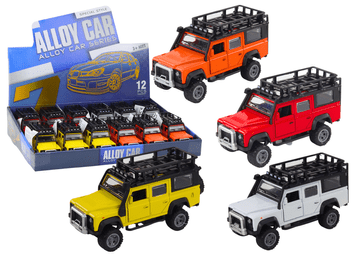 slomart LEAN TOYS Terensko vozilo 1:32 s lučmi, zvoki in odpirajočimi vrati
