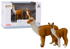shumee Figurica Odrasla lama 8 cm z mlado lamo 6 cm Živali sveta