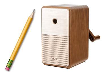 shumee Skobeljni stroj na ročico s posodo in nastavljivim rezilom, rjav