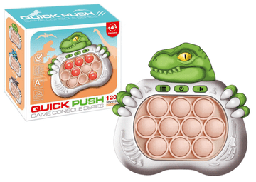 shumee Dinosaur Pop It Sensory Game Luči na baterije Zveni zeleno