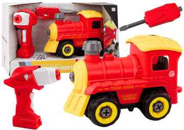 shumee RC vrtljiva lokomotiva na daljinsko upravljanje, rdeča