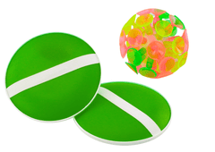 shumee Arkadna igra Round Paddles Ball z zelenimi priseski