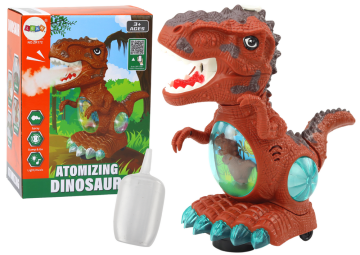 shumee Dinozavri Plešoča ovira Senzor Luči Zveni rjavo