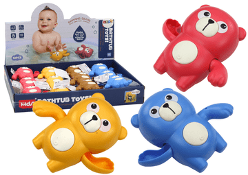slomart LEAN TOYS Igrača za v vodo, medvedek na navijanje