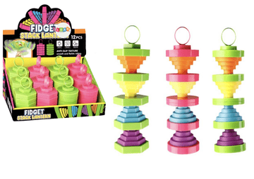 slomart LEAN TOYS Senzorična igrača, antistresna, raztegljiva obesek