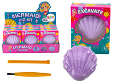 shumee Arheološki set Mermaid In Shell Chisel Brush