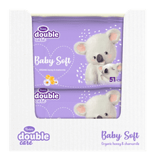 Violeta Soft otroški vlažilni robčki, med in kamilica, 14/51