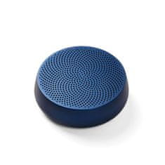 Lexon Mino+ L temno modro IPX4 eleganten brezžični polnilni 5W Bluetooth zvočnik LA129DB