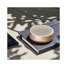 Lexon Mino+ L kovinsko siv IPX4 eleganten brezžični polnilni 5W Bluetooth zvočnik LA129X