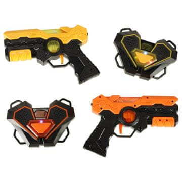 WOWO Laser Tag set 2 pištoli in 2 tarči infrardeči