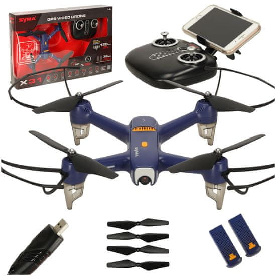 shumee Syma X31 RC dron, HD kamera 2,4 GHz GPS 5G