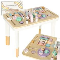 WOWO Pastelna manipulacijska miza Lulilo montessori