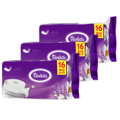 Premium toaletni papir, 3-slojni, sivka, 3x16