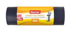 shumee HD VREČKE ZA ODPADKE 60L S TRAKOM - SUPER MOČNE