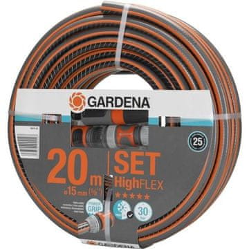 shumee GARDENA HighFlex vrtna cev 20m Ø15 mm + cev in dostop