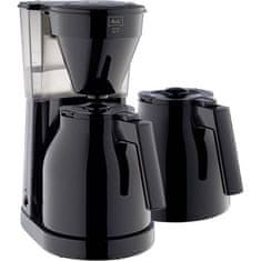 shumee MELITTA Easy Therm II - Aparat za filter kavo 1L - 1050 W + 2. vrč - Črn
