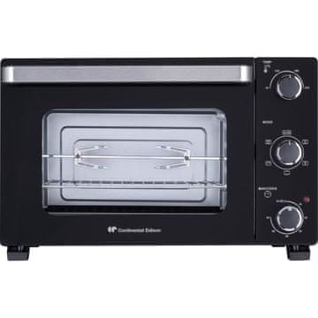 shumee CONTINENTAL EDISON CEMF46B3 - Električna mini pečica 46L črna - 1800W - Rotisserie, Naravna konvekcija