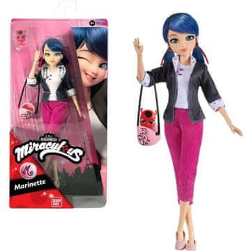 shumee BANDAI Miraculous Ladybug - modna lutka 26 cm: Marinette