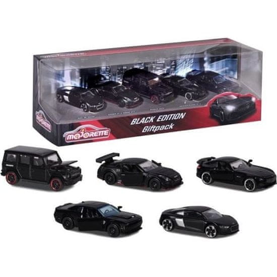 shumee Darilni paket MAJORETTE Black Edition 5 vozil