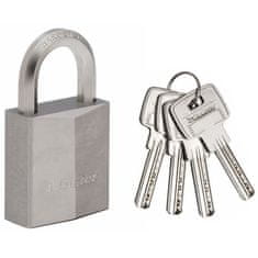 shumee MASTERLOCK Nikelj medeninasta obešanka 40 mm šestkotni ročaj