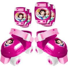shumee DISNEY PRINCESSES Komplet kotalk s ščitniki za komolce/kolena