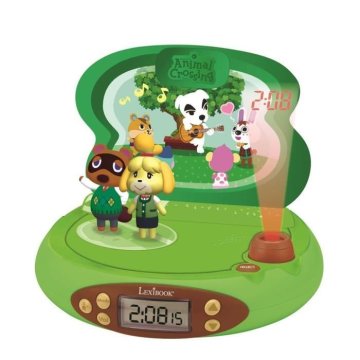 shumee ANIMALS CROSSING - 3D projektor budilka z zvoki