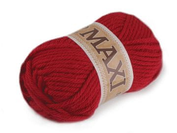 Pletena preja Jumbo Maxi 100 g - (934) rdeča