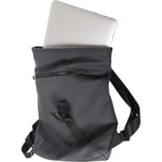 XQMAX Vodoodporen nahrbtnik na kolesih ROLLTOP 7 l siva KO-DB7005020seda