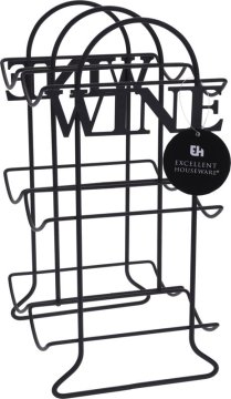 EXCELLENT Stojalo za vino HOMESTYLING WINE 6 steklenic KO-C80621370