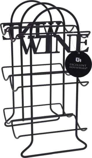 EXCELLENT Stojalo za vino HOMESTYLING WINE 6 steklenic KO-C80621370