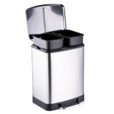 Dirt Devil Koš za ločene odpadke 2 x 12 l tiho zapiranje ED-249502