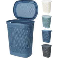 EXCELLENT Koš za perilo s pokrovom 60 l bež KO-027100390bezo