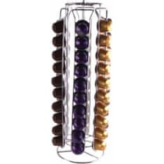 HIT Nosilec kavnih kapsul Nespresso 60 kosov srebrn HT-22171379