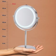 Kela Talno ogledalo Tio kovinsko kromirano 33,0cm 13,0cm KL-20673