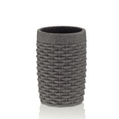 Kela Skodelica ALEXIA poly siva V 10,5 cm / Š 7 cm KL-24140