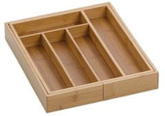 Kela Zložljiva kredenca KALMA bambus 28,5-39x33x5cm KL-12012