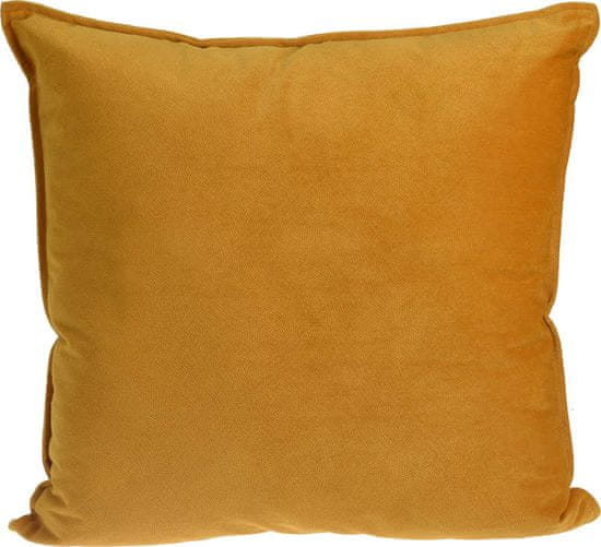 HOMESTYLING Okrasna blazina 45 x 45 cm ESSENTIALS oker KO-HZ1012050