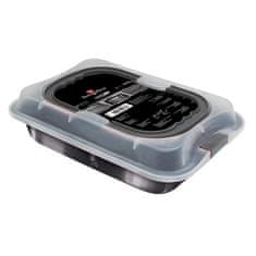 Berlingerhaus Prenosni pekač s pokrovom 36,5 x 24,5 cm Carbon PRO Line BH-7841