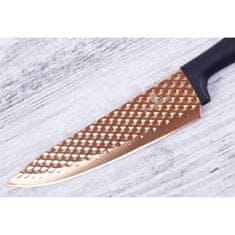 Garnitura nožev s površino proti prijemanju 5 kosov Black Rose Collection BL-2612