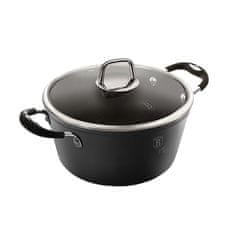 Berlingerhaus Pekač s pokrovom s titanovo površino 28 cm Black Professional Line BH-6124