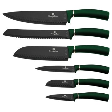 Berlingerhaus Komplet nožev s površino proti prijemanju 6 kosov Emerald Collection BH-2511