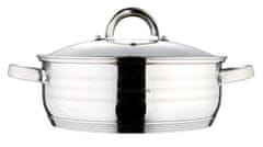 Blaumann Pekač / pekač s pokrovom iz nerjavečega jekla 20 cm Gourmet Line BL-1001
