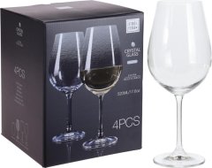 EXCELLENT Komplet 4 kozarcev za vino CRYSTALLINE 520 ml KO-SR4000020