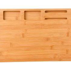 Bergner Miza za prenosni računalnik 41 x 28 x 10 cm Racing bambus BG-48001-MM