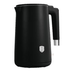 Dvostenski čajnik Matte Black Collection BH-9589