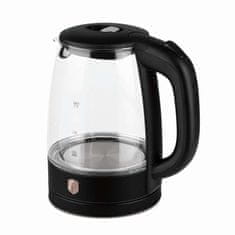 Berlingerhaus Stekleni čajnik 1,7 l Black Rose Collection BH-9505